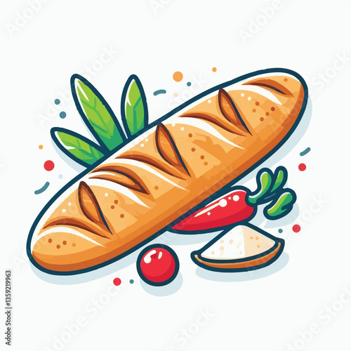 baguette, food, bread, bakery, breakfast, french, bun, meal, fresh, pastry, loaf, wheat, healthy, crust, tasty, nutrition, brown, isolated, flour, bake, organic, background, traditional, delicious, ce