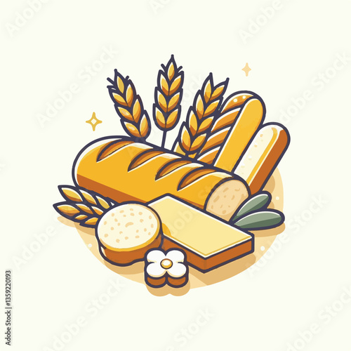 baguette, food, bread, bakery, breakfast, french, bun, meal, fresh, pastry, loaf, wheat, healthy, crust, tasty, nutrition, brown, isolated, flour, bake, organic, background, traditional, delicious, ce