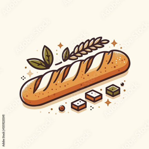 baguette, food, bread, bakery, breakfast, french, bun, meal, fresh, pastry, loaf, wheat, healthy, crust, tasty, nutrition, brown, isolated, flour, bake, organic, background, traditional, delicious, ce