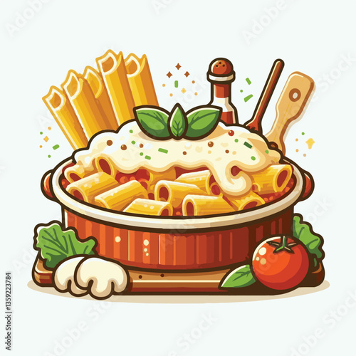 italian, food, sauce, pasta, cheese, dish, cuisine, ziti, tomato, plate, baked, meal, casserole, lunch, homemade, mozzarella, restaurant, basil, marinara, kitchen, dinner, parmesan, cooked, culture, t
