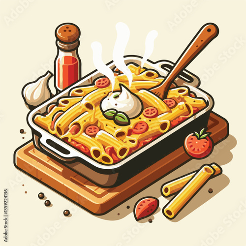 italian, food, sauce, pasta, cheese, dish, cuisine, ziti, tomato, plate, baked, meal, casserole, lunch, homemade, mozzarella, restaurant, basil, marinara, kitchen, dinner, parmesan, cooked, culture, t