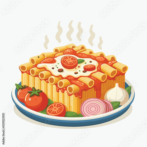 italian, food, sauce, pasta, cheese, dish, cuisine, ziti, tomato, plate, baked, meal, casserole, lunch, homemade, mozzarella, restaurant, basil, marinara, kitchen, dinner, parmesan, cooked, culture, t
