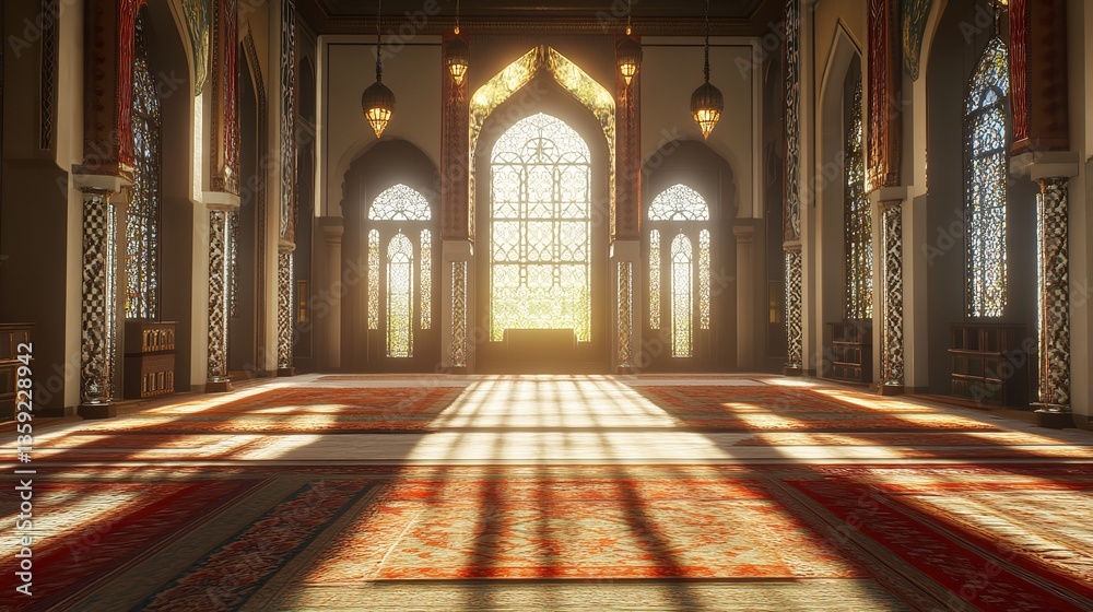 Obraz premium Muslim Temple Architecture