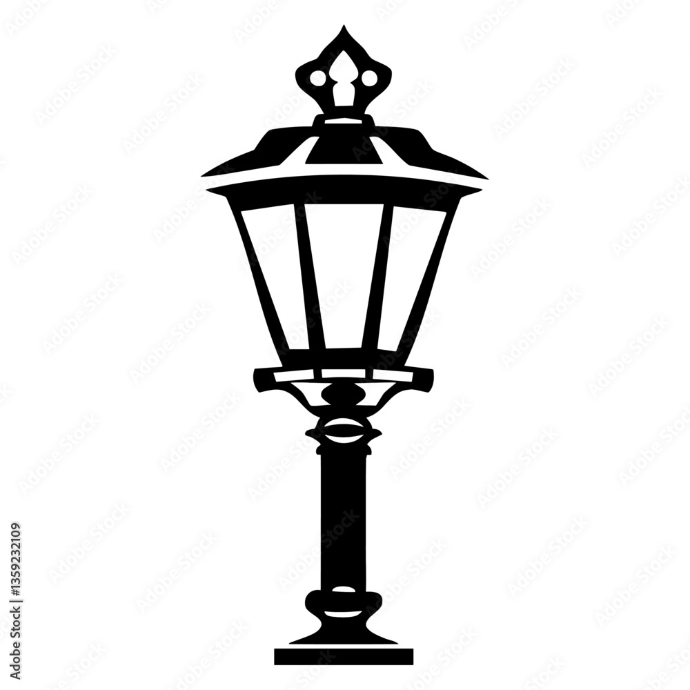 Lamp icon chandelier silhouette decorative vector Lamp icon chandelier silhouette decorative vector