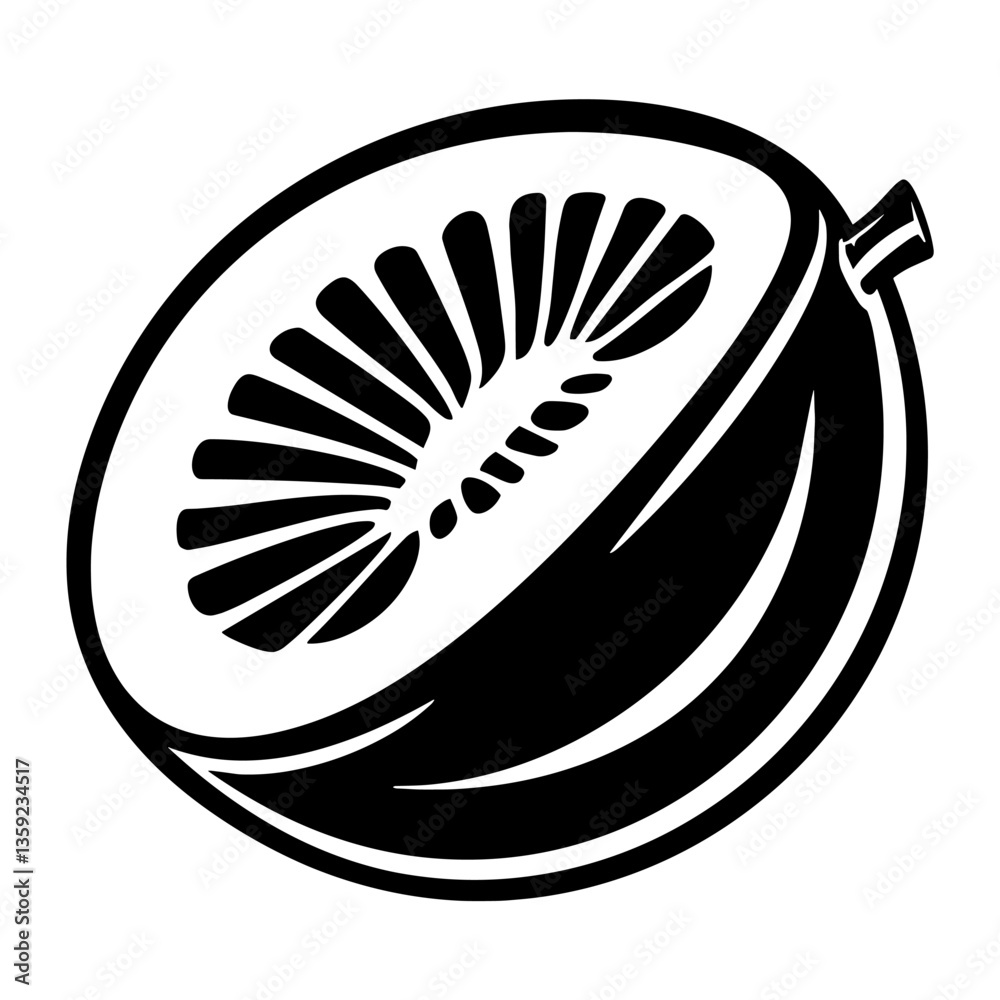 Kiwi icon illustration graphic simple vector Kiwi icon illustration graphic simple vector