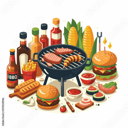 bbq, food, barbecue, grill, party, cooking, meat, picnic, grilling, summer, meal, grilled, cook, beef, cookout, hot, background, barbeque, steak, fire, backyard, pork, flame, delicious, smoke, outdoor