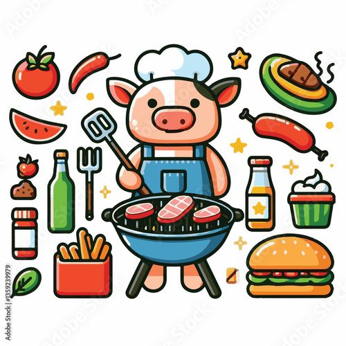 bbq, food, barbecue, grill, party, cooking, meat, picnic, grilling, summer, meal, grilled, cook, beef, cookout, hot, background, barbeque, steak, fire, backyard, pork, flame, delicious, smoke, outdoor