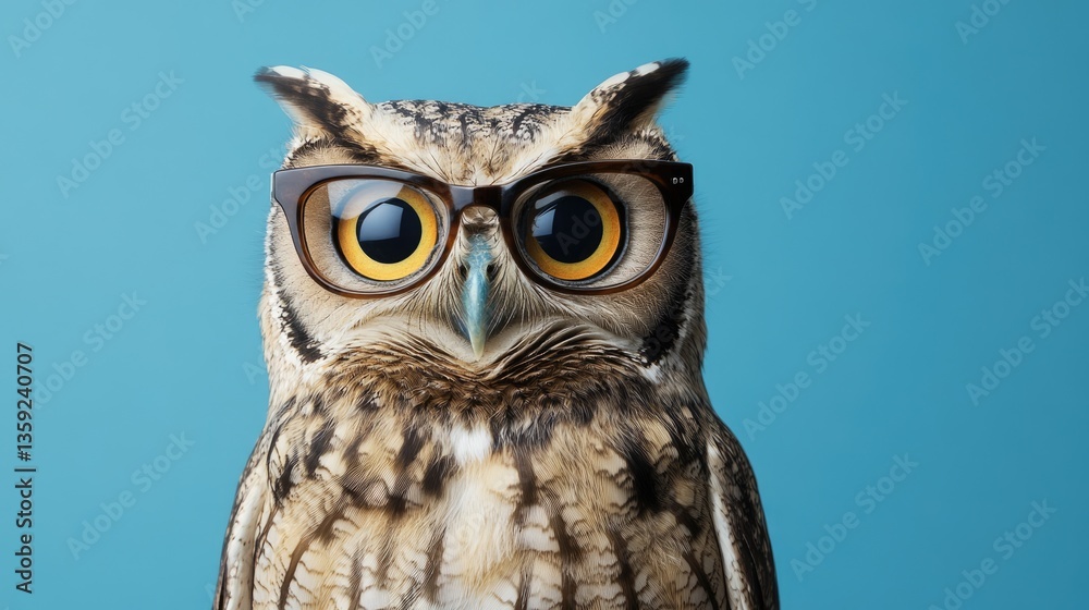 Wise Owl in Specs: A Study in Avian Intelligence Wise Owl in Specs: A Study in Avian Intelligence