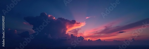 Evening sky background with natural gradient colors, textured without clouds, black atmosphere pattern, space colors, defocus,  gradient,  clouds