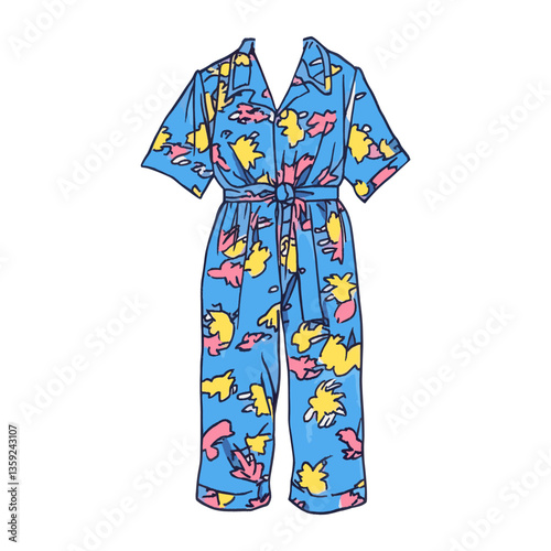 Pajamas illustration clothing fashion vector