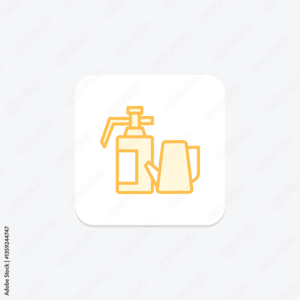 Obraz premium Orchard Sprayer, vector, pixel perfect, illustrator file