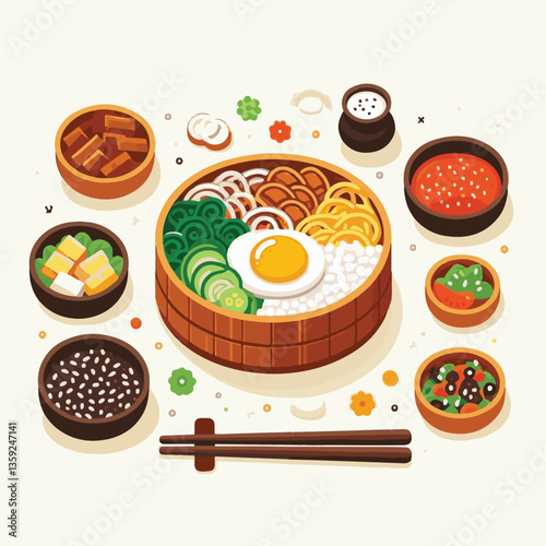 bibimbap, asian, cuisine, meal, healthy, delicious, food, rice, gourmet, korean food, vegetable, cooking, dinner, fresh, colorful, bowl, lunch, traditional, dish, egg, beef, spicy, korean, carrot, mea