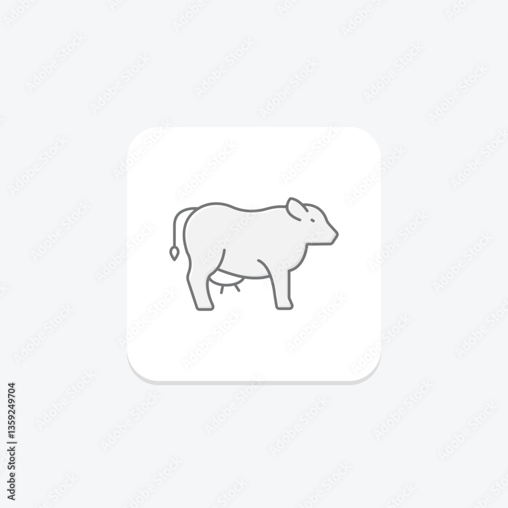 Cattle, vector, pixel perfect, illustrator file Cattle, vector, pixel perfect, illustrator file