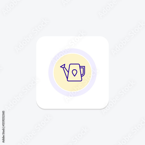 Watering Can, vector, pixel perfect, illustrator file