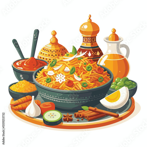 chicken, dinner, spicy, indian, cuisine, dish, asian, basmati, rice, meat, food, lunch, background, biryani, cooked, delicious, healthy, meal, india, restaurant, arabic, cooking, homemade, isolated, t