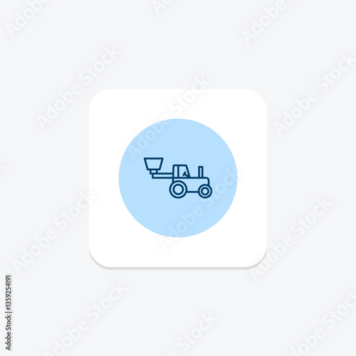 Seed Drill, vector, pixel perfect, illustrator file
