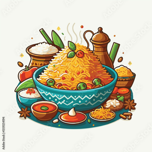 chicken, dinner, spicy, indian, cuisine, dish, asian, basmati, rice, meat, food, lunch, background, biryani, cooked, delicious, healthy, meal, india, restaurant, arabic, cooking, homemade, isolated, t
