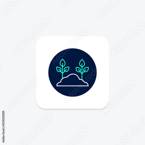 Sprout, vector, pixel perfect, illustrator file