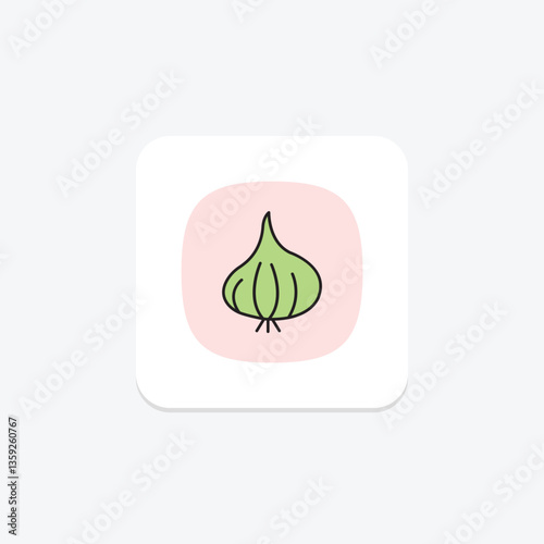 Garlic, vector, pixel perfect, illustrator file