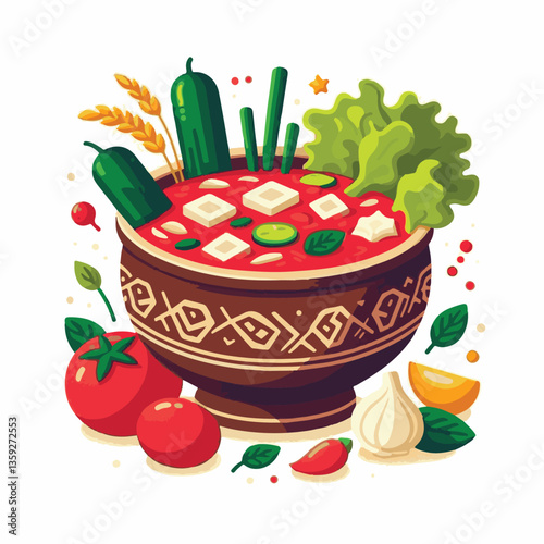 soup, food, borscht, bowl, ukrainian, dish, lunch, dinner, vegetable, beet, cream, cuisine, borsch, beetroot, red, meat, traditional, healthy, meal, homemade, hot, gourmet, plate, garlic, tasty, cooki