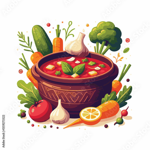 soup, food, borscht, bowl, ukrainian, dish, lunch, dinner, vegetable, beet, cream, cuisine, borsch, beetroot, red, meat, traditional, healthy, meal, homemade, hot, gourmet, plate, garlic, tasty, cooki