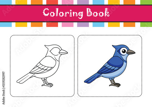  Dynamic Blue Jay Bird Artwork