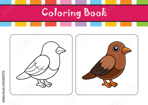  Stunning Bronzed Cowbird Colorful Illustration