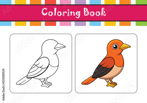  Dynamic Bullock's Oriole Bird Design