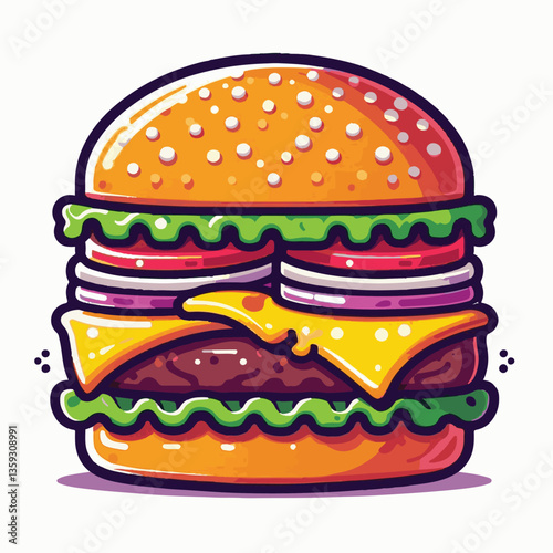meal, meat, burger, food, fast food, hamburger, beef, delicious, cheese, tasty, snack, cheeseburger, fast, dinner, lunch, bun, restaurant, background, fastfood, american, sandwich, bread, white, lettu
