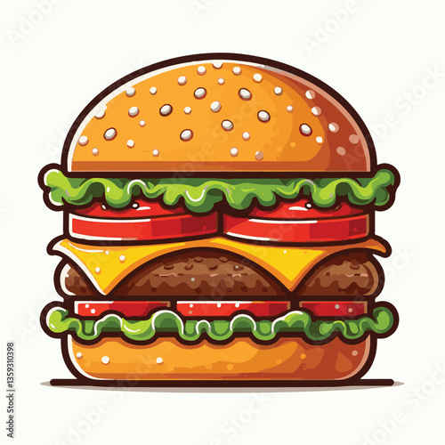 meal, meat, burger, food, fast food, hamburger, beef, delicious, cheese, tasty, snack, cheeseburger, fast, dinner, lunch, bun, restaurant, background, fastfood, american, sandwich, bread, white, lettu