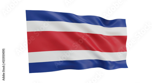 Free Download Isolated Costa Rica Country National Flag - GFXLoad