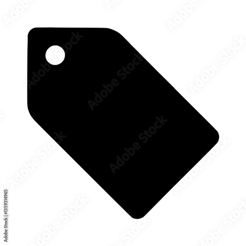 blank price tag