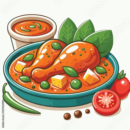 restaurant, butter chicken, dinner, food, chicken, delicious, curry, indian, dish, cuisine, spicy, traditional, lunch, meat, meal, rice, masala, gravy, asian, background, cooking, pakistani, tikka, bu