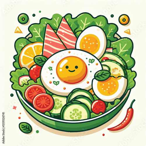 lunch, lettuce, food, fresh, salad, meal, healthy, green, cheese, caesar, dinner, gourmet, chicken, vegetable, parmesan, bowl, delicious, bread, sauce, dish, grilled, dressing, crouton, plate, cuisine