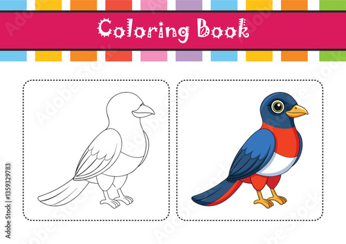  Elegant Trogon Bird Colorful Artwork