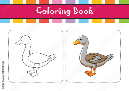  Hawaiian Goose Bird Realistic Art