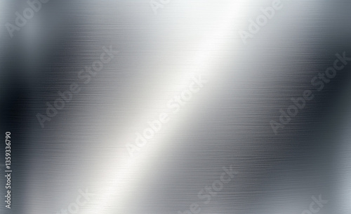 Close-up abstract macro background with a shiny metal sheet. Background banner.	
