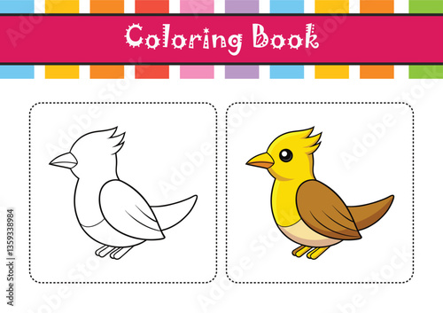  Stunning Yellow-billed Cuckoo Bird Illustration