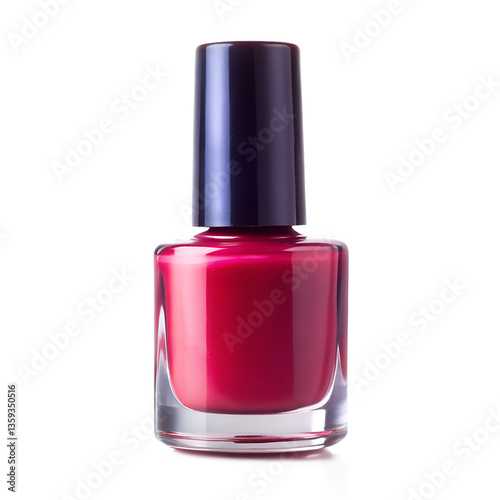 nail polish isolated on white