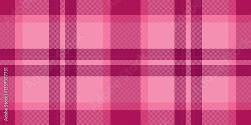 Elegant pink and burgundy plaid pattern.  Perfect for textile designs, apparel, home decor, and website backgrounds. This seamless texture evokes a feeling of sophistication and warmth.