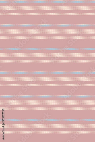 Lsolation fabric texture textile, tribal background lines pattern. Decorating seamless vector vertical stripe in light and papaya whip colors.
