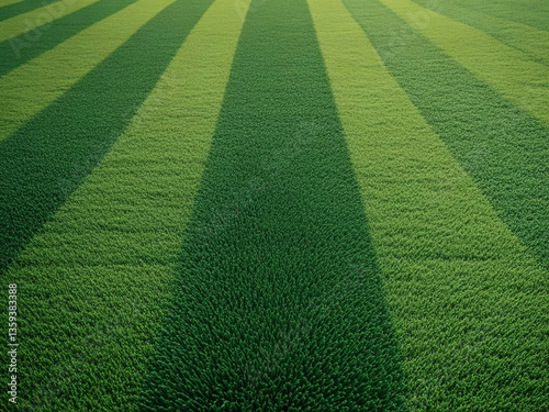 Obraz na płótnie Green grass seamless texture on striped sport field. Astro turf pattern. Carpet or lawn w salonie