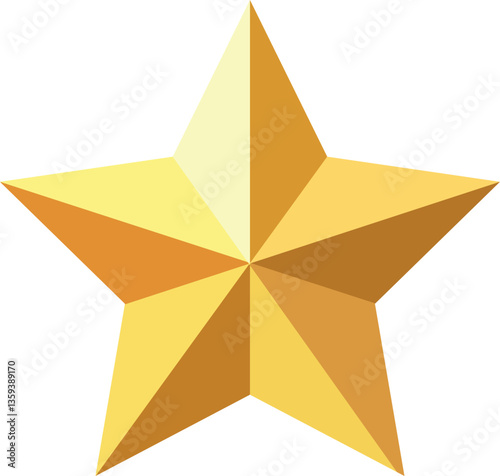Stars icon Vector gold gradient, flat icon for apps and websites. Golden star. Vector illustration EPS 10.
