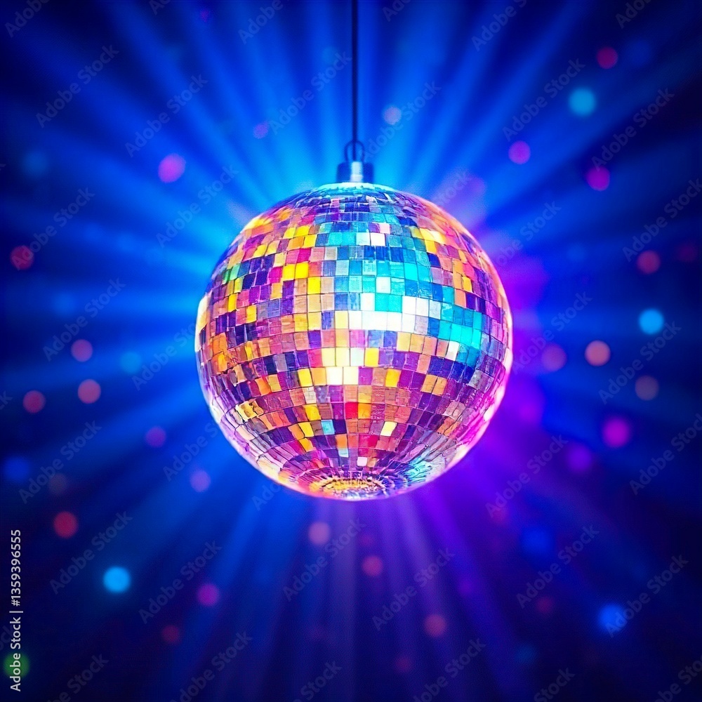 Obraz premium Glittering Disco Ball