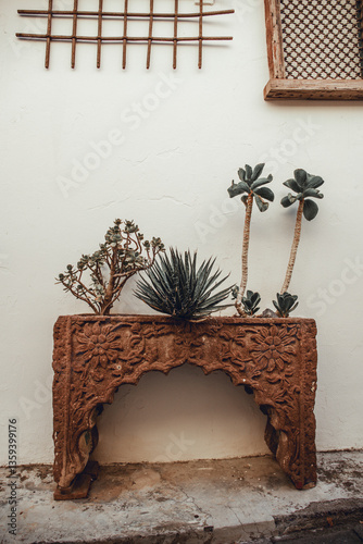 Decorations outside an antiques shop in the Aeolian islands, little traeasures found walking around the narrow streets. Summer shopping.
