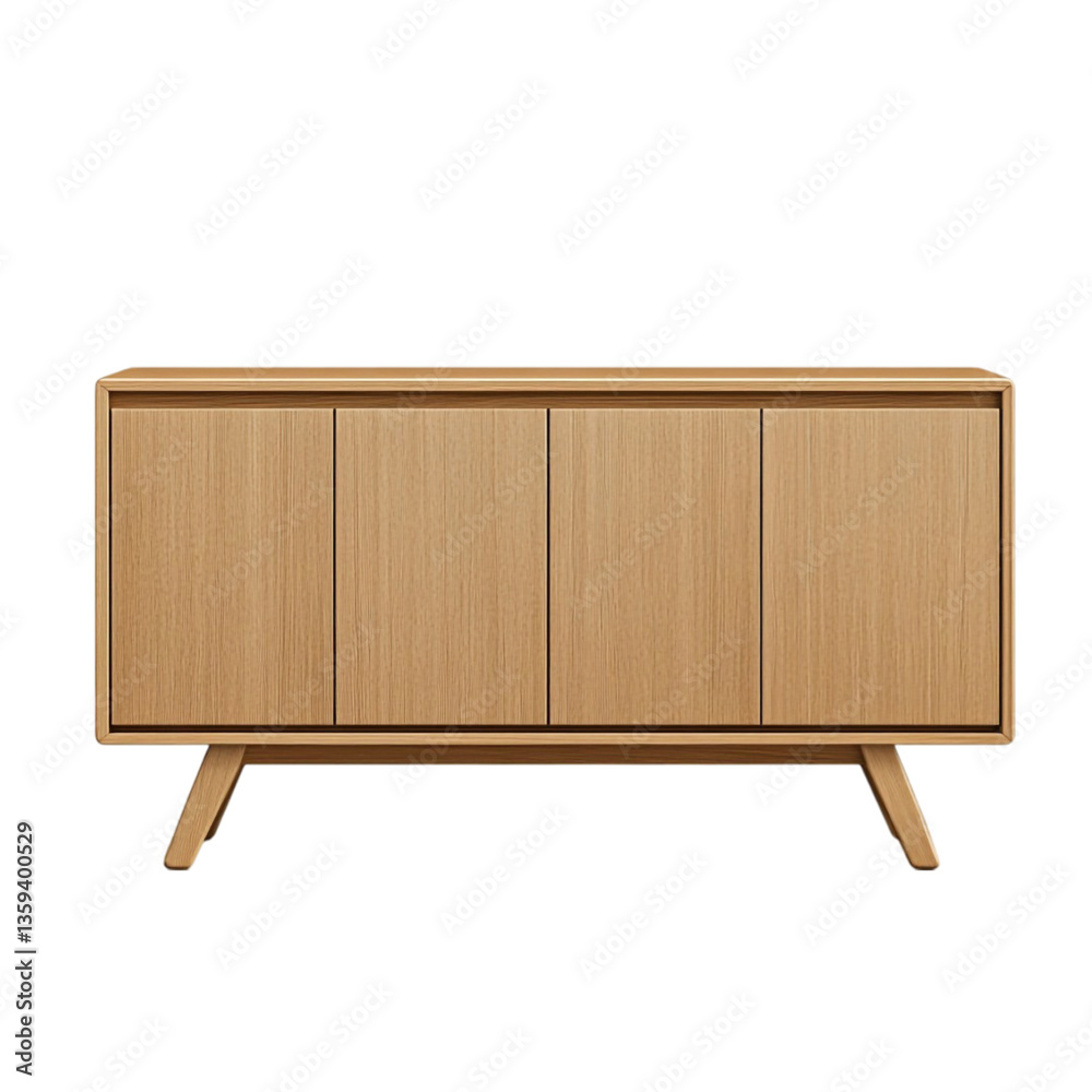 Modern Wooden Four Door Cabinet Mid Century Design Furniture, Modern Wooden Four Door Cabinet Mid Century Design Furniture,