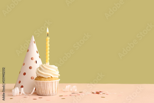 Sweet Birthday cupcake with...