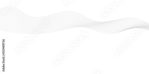 White lines abstract clear and flawless waves texture desktop wallpaper