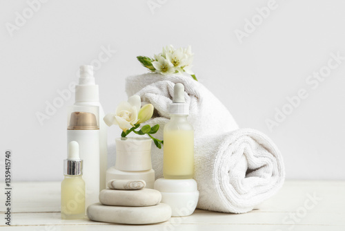 Spa and wellness skincare p...