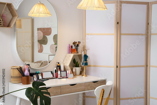 Interior of light dressing ...